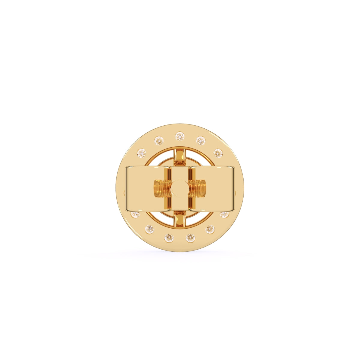 Lab Grown Diamond Cluster Halo Elegant Studs